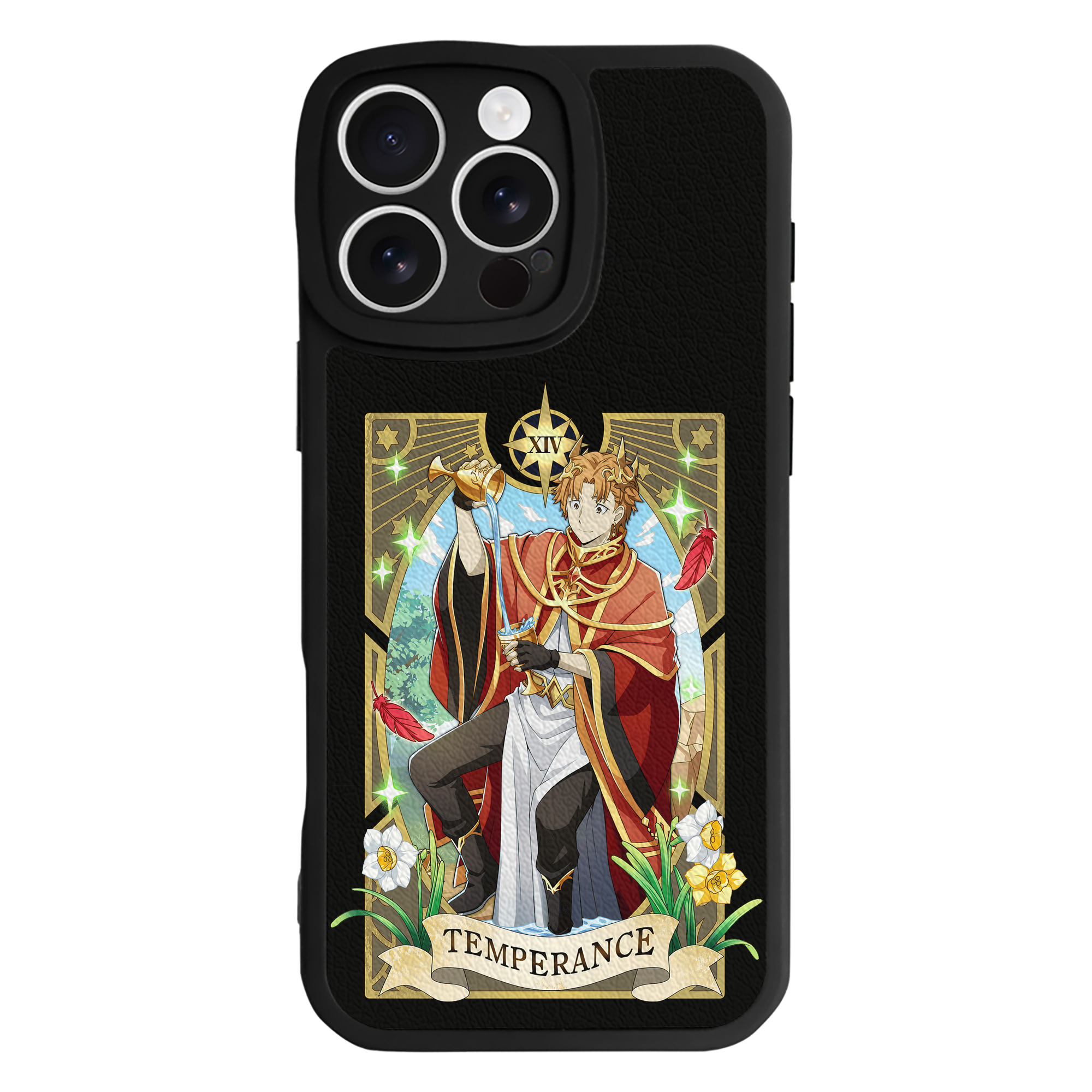 （画像用） 文豪ストレイドッグス Bungo Stray Dogs 【iPhone 16シリーズ対応】シリコンスマホケース（レザー調） 材質：シリコン